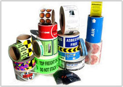 Colour PVC Labels